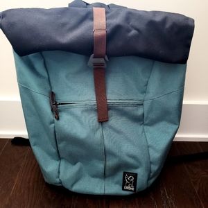 Chrome Roll-top Bookbag